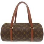 新品同様 ルイ ヴィトン パピヨン30 モノグラム M51365 ブラウン ハンドバッグ LV 0136 LOUIS VUITTON