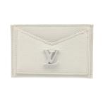  как новый Louis Vuitton porutokaruto блокировка mi-M68727 футляр для карточек машина f кожа белый LV 0371 LOUIS VUITTON