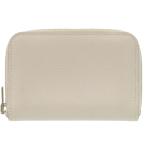  прекрасный товар Hermes Zip Anne go- ever цвет Gris бледный серебряный металлические принадлежности U печать (2022 год производства ) футляр для карточек кошелек 0806 HERMES