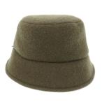 美品 フェンディ FXQ901 サイズS ウール カーキ バケットハット 帽子 1332 FENDI