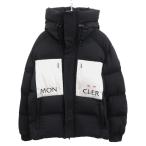 モンクレール AMBOISE GIUBBOTTO サイズ2 ナイロン ポリウレタン ダウン ブラック ダウンジャケット 黒 1183 MONCLER メンズ