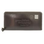 ショッピングウエストウッド 未使用 ヴィヴィアンウエストウッド エンベロープ オーブ柄 レザー ブラック 黒 ラウンドファスナー長財布 財布 1655 Vivienne Westwood