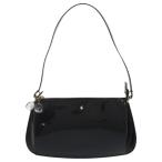 ショッピングバカラ 美品 バカラ パーティーバッグ エナメル ゴールド金具 ブラック 黒 ハンドバッグ 0924 Baccarat