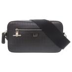 ショッピングダンヒル 美品 ダンヒル ローラガス レザー ブラック ショルダーバッグ 黒 0968 Dunhill メンズ
