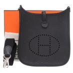 新品同様 エルメス エブリンTPM アマゾン トリヨンクレマンス ブラック シルバー金具 W刻印(2024年製) ショルダーバッグ 黒 1213 HERMES