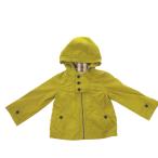 ショッピングバーバリー 美品 バーバリー ウィンドブレーカージャケット ノバチェック C0F07-532-60 アウター イエローマスタード キッズ 0337 BURBERRY