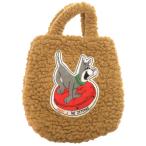 新品同様 グッチ 宇宙家族ジェットソン アストロ The Jetsons Astro 752175 ウール ブラウン ハンドバッグ 茶 0637 GUCCI