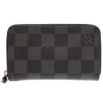 美品 ルイ ヴィトン ジッピーコインパース ダミエ グラフィット N630 コインケース 財布 LV 1207 LOUIS VUITTON