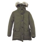 美品 カナダグース BRONTE PARKA ブロンテパーカ 2603JL XSサイズ ポリエステル コットン カーキ ダウンジャケット 0347 CANADA GOOSE