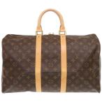  прекрасный товар Louis Vuitton ключ poru45 монограмма M41428 сумка "Boston bag" LV 0433 LOUIS VUITTON