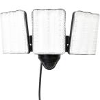 ショッピング屋外 大進 DAISHIN センサーライト コンセント式 DLA-17T300 屋外用 人感 LED AC 100V 3灯式 ライト 防水 ライト 駐車場 ガレージ 庭 玄関 送料無料 (ya)