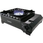 イワタニ カセットフー タフまる ブラック CB-ODX-1-BK 耐荷重20kg コンパクト キャンプ ダブル風防 アウトドア 送料無料