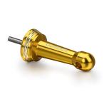 R3&本体42mm(ネジ抜けば) ゴールド(18 レがリズ用) ゴメクサス R3/R7 リールスタンド 42/46.5mm ダイワ スピニングリール 保護用 共回り式 フック掛け