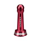 42mm レッド ゴメクサス R1 リールスタンド スピニングリール 保護用 フック掛け バランサー アルミ製