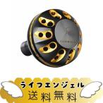 ブラックゴールド 38mm ゴメクサス パワー リール ハンドル ノブ シマノ ダイワ (Shimano) Type A (Daiwa) Type S