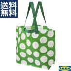 ショッピングikea IKEA イケア キャリーバッグ Mサイズ SACKKARRA セックシェラ 1袋 グリーン 36L 45x45cm 奥行18cm