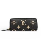 ショッピングルイ・ヴィトン ルイヴィトン バイカラー モノグラム アンプラント ポルトフォイユ クレマンス M82338 ノワール ラウンド 長財布 LOUIS VUITTON