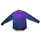 ベルルッティ 総柄 シルクシャツ R21HTL52-002 40サイズ パープル ブルー BERLUTI