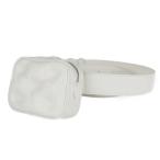  mezzo n Margiela Mini сумка-пояс S56WB0013 кожа белый поясная сумка Maison Margiela