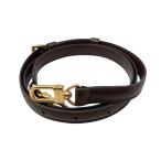 ショッピングヴィトン ルイヴィトン ショルダーストラップ ダミエ用 J00276 ブラウン ゴールド金具 LOUIS VUITTON