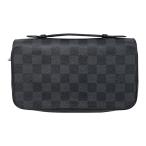 ショッピングダミエ ルイヴィトン 長財布 ジッピーXL N41503 ダミエ グラフィット ブラック グレー LOUIS VUITTON