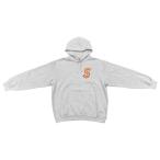 ショッピングシュプリーム シュプリーム パーカー Sロゴ フーディー スウェットシャツ Lサイズ 25SS 裏起毛 グレー オレンジ S Logo Hooded Sweatshirt Supreme