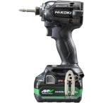 HiKOKI インパクトドライバー WH18DC 2XPBZ 18V ストロングブラック マルチボルト バッテリー2個・充電器・ケース付 WH18DC ハイコーキ