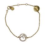 FENDI F is Fendi Fendi efiz Fendi Logo браслет Gold цвет 