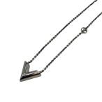 ルイヴィトン ネックレス エセンシャルV M63197 シルバー LV Vロゴ LOUIS VUITTON