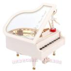 ショッピングオルゴール オルゴール バレリーナ ピアノ型 インテリア 癒し プレゼント  C&J  誕生日 お祝い