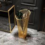 ショッピング傘立て 傘立て北欧高級傘立てラックスタンド、ホテルロビーポーチホームオフィス用ラウンドメタル傘立て、（株）C&J20×64cm（カラー：ゴールド）