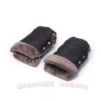 ベビーカー手袋ベビーカーハンドマフ冬厚手暖かい肌触わりいいC&J防風防水ベビーカー用グローブベビーカーハンドルカバー防寒手袋男女兼用取り付け簡