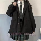  school кардиган V шея школьное пальто студент женский бушлат перо ткань форма школьная форма внешний ( АО )C&amp;J одноцветный симпатичный свободно ученик неполной средней школы ученик старшей школы 