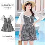 ..... One-piece купальный костюм женский горячие источники 20 плата 30 плата 40 плата 50 плата мама большой размер ( АО )C&amp;J body type покрытие выгоревший на солнце участок меры 