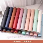 マウスパッド 大型 北欧 風 おしゃれ ゲーミング デスクマット シンプル 無地 21×25cm 60×30cm 80×40cm 120×60cm 大型 防水 C&J 大きめ 事務所 PUマット