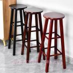 ショッピング手作り ハイスツール 木製 北欧 オーク材 おしゃれ 椅子 手作り 無垢材 チェア 丸 組立要 玄関 丸 天然木 （株）C&Jラバー 高さ45-80cm ハイチェア