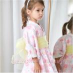 子供浴衣 セパレート ワンピース 浴衣ドレス キッズ C&J（株) 女の子 幼稚園 小学生 ベビー かわいい おしゃれ 着物 8柄 5サイズ 夏祭り