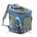  кошка собака Carry домашнее животное дорожная сумка рюкзак выдерживающий груз большая вместимость устойчивый C&amp;J складной коврик имеется выход через . прогулка путешествие бедствие эвакуация для домашнее животное рюкзак сумка 