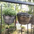  цветочный горшок орнамент горшок висячий корзина подвешивание горшок посадочная машина висячий посадочная машина 2 шт. комплект цветок горшок цветок pot C&amp;Jmak ламе план to вешалка подвешивание ниже 