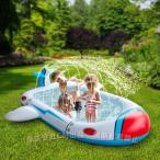 プール用品 動物柄 噴水プール 噴水マット スプラッシュパッド 夏の日 （株）C&J家庭用 噴水 おもちゃ プレイマット 水遊び 親子遊び 子供用 アウトドア