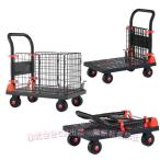  корзина тележка тележка складной стопор имеется рука вдавлено . тележка корзина имеется простой сборка C&amp;J для бытового использования для бизнеса переезд удобный склад завод магазин фирма 1 шт. 3 позиций тихий звук 