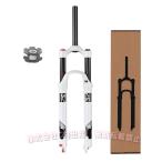 ショッピングmtb マウンテンバイク サスペンションフォーク 26 / 27.5 / 29インチ、 1-1 / 8インチ バイクMTBフロントフォーク 120mmトラベル と リバウンド調整 (色 : A Size :