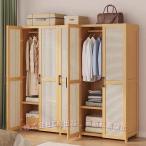  гардероб дверь имеется шкаф натуральный бамбук производства полки имеется вешалка большая вместимость "дышит" сборка тип глубина 42× высота 160cm компактный одежда место хранения C&amp;J видеть не делая аккуратный 