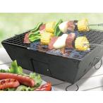 組立て式 お手軽BBQコンロ 持ち運びにも便利 バーベキューコンロ 調理器具 野外 防災グッズ アウトドア キャンプ 収納 おしゃれ