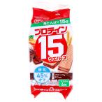 プロテイン15ウエハース カカオ味 6枚入