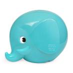 名入れギフト カワイイ 誕生日プレゼント ノルス エレファントバンク ターコイズL 貯金箱 記念品 入学祝い 結婚祝い 甥っ子 オリジナル 名前入り ネーム入れ