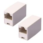 LAN кабель для трансляция коннектор 2 шт. комплект RJ-45 удлинение коннектор LAN кабель трансляция compact Giga bit длина . пара . нет когда .. пара .LP-RJ45CSET2