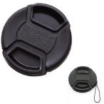 レンズキャップ レンズカバー インナー式ワンタッチ 脱落防止紐 37mm 40.5mm 52mm 55mm58mm 62mm 67mm 72mm 77mm 82mm LP-DSLRCAP01