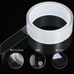 クリアテープ 防水/防カビ 幅3cm 長さ3m 厚さ0.5mm 透明 撥水加工 ガスストーブ、シンク、バスルーム、洗面台、浴槽、便座などに 耐熱 防油 防汚 LP-TPJ3103CM