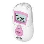 A＆D 非接触体温計 でこピッと （ピンク） UT-701